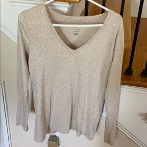 v neck long sleeve!